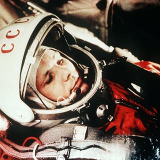Juri Gagarin als erster Mensch im All