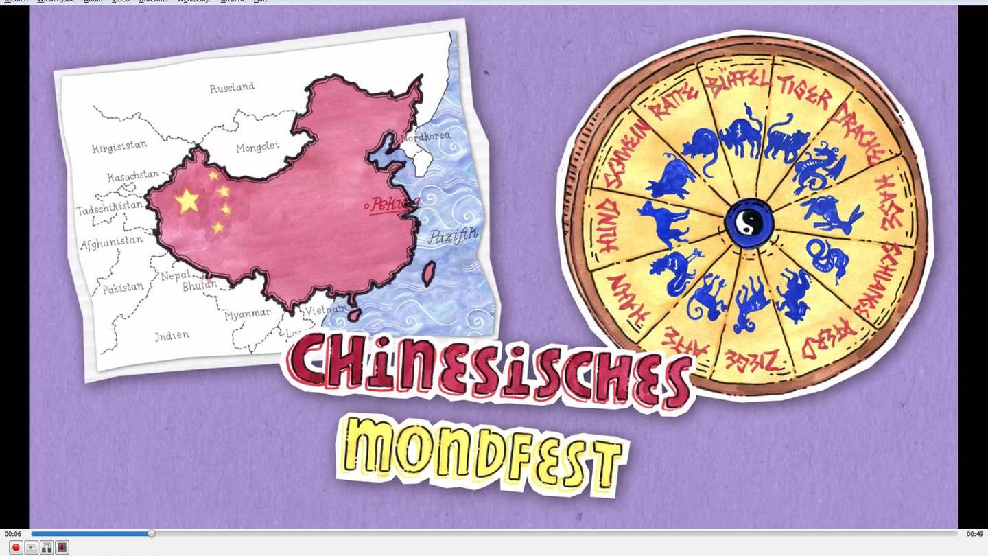 Chinesisches Mondfest Feiern Schmecksplosion Sendungen Swr Kindernetz