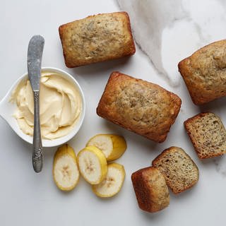 Rezept für leckeres Bananenbrot zum Selbermachen.