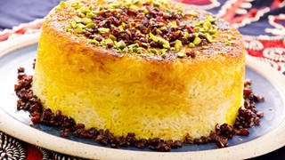 Tahchin Morgh (Persischer Reiskuchen)