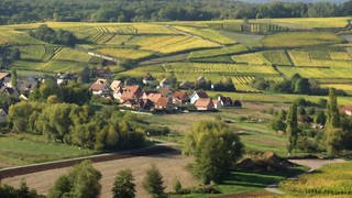 Die Landschaft von Frankreich 