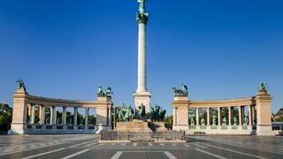 Heldenplatz in Budapest