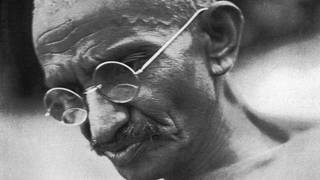 Undatiertes Porträt von Mahatma Gandhi